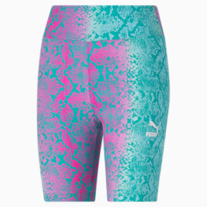 Classics Brighter Days Women's 7" Biker Tights, Viridian Green